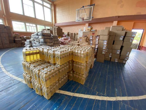 ГО "Центр Євроінтеграції Слобожанщини" роздала майже 1000 продуктових наборів жителям громади